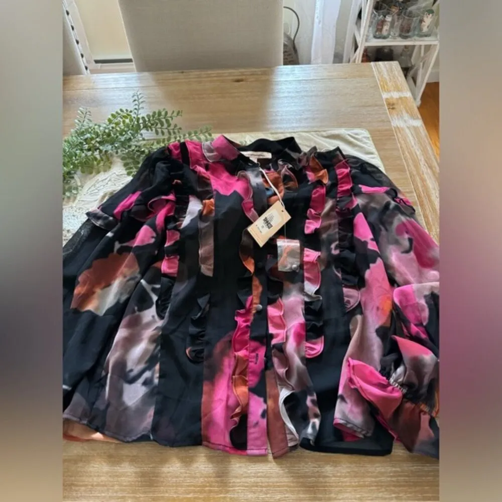 Anthropologie Hutch Bianca Blouse Size XS NWT $167 - Image 9