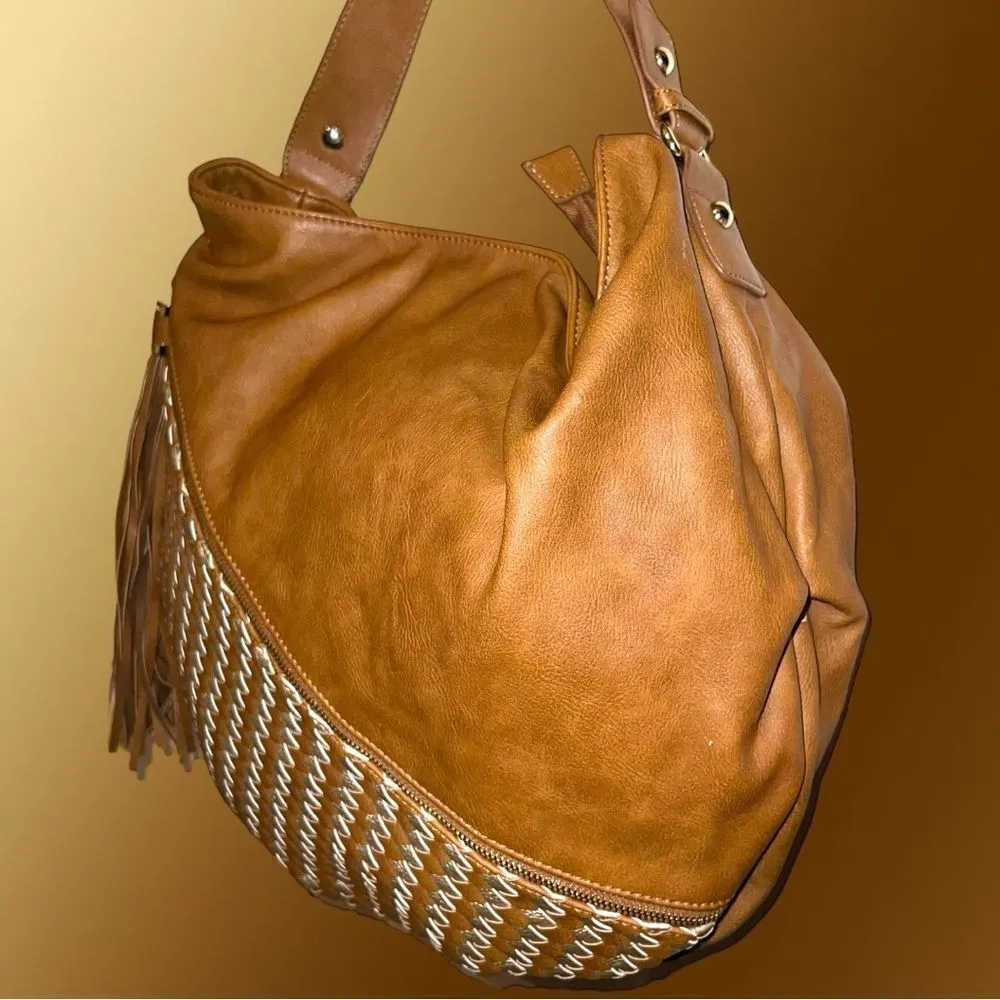 Big Buddha tan hobo bag! Large capacity! Ntn - Image 3