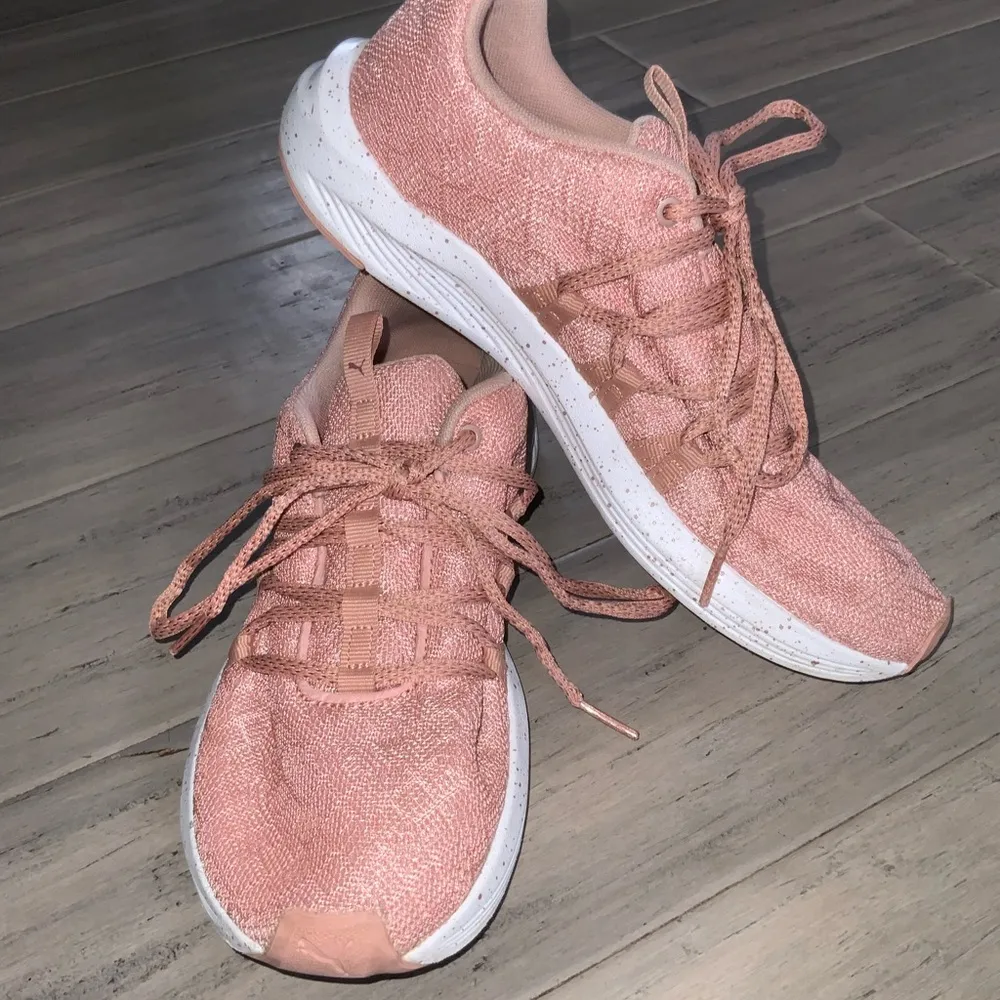 Puma Peach Beige Prowl Alt Mesh Speckle Women’s Training Shoes Lightweight 7.5 - Image 10