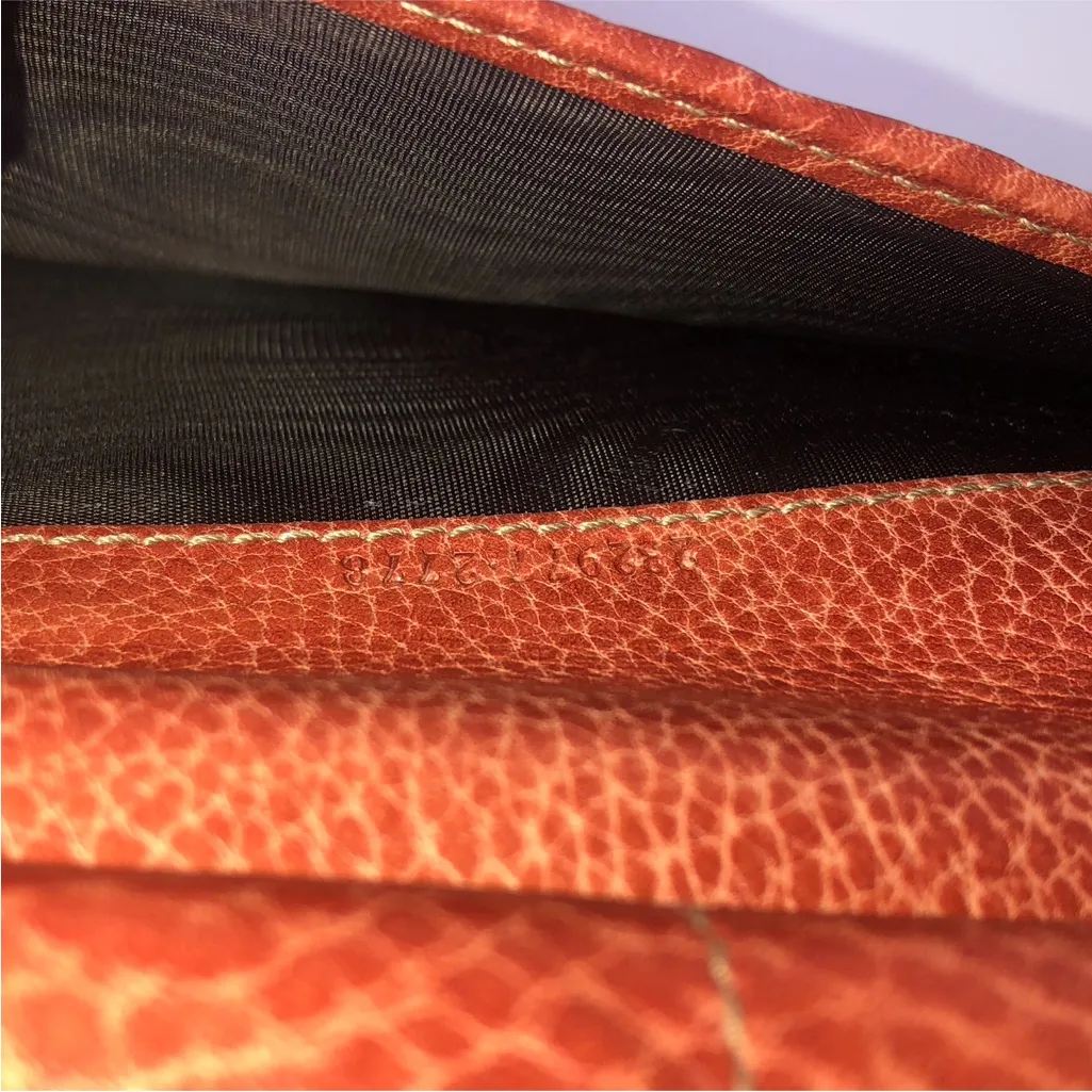 GUCCI Guccissima GG Leather Bamboo Tassel Full Zip Continental Wallet - Image 15