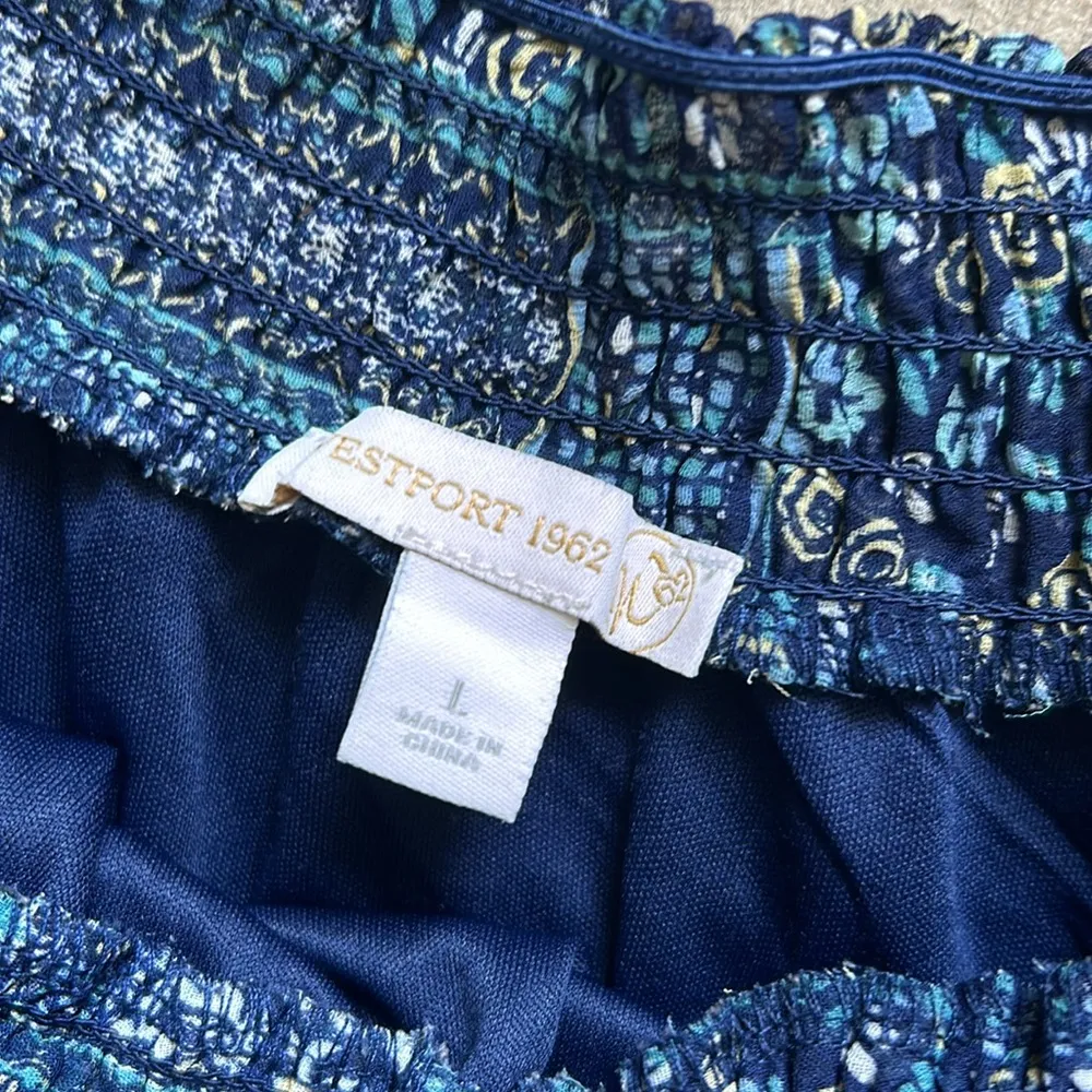 Westport  1962 blue blouse - Image 3