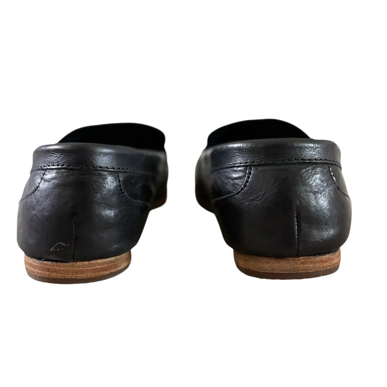 KORK-EASE Pisa Black Leather Penny Loafer Size 11 - Image 6