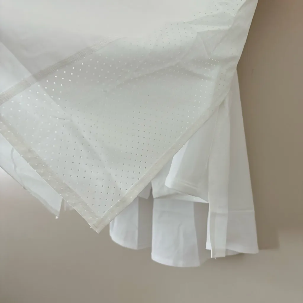 New Spanx Get Moving Skort 17" Booty Boost Short White Size M - Image 9