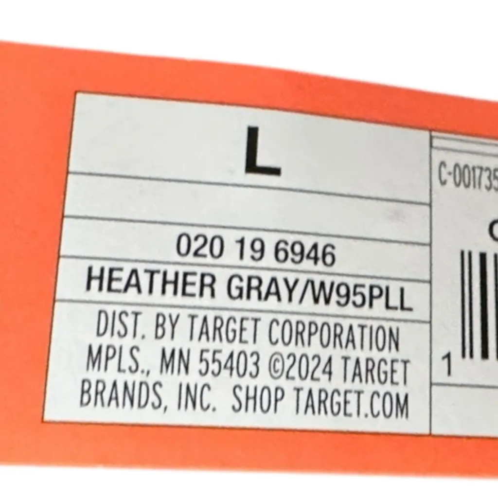 Colsie Women's Heather Gray Short Sleeve Sleep Crop Tee Sz L NWT Size L - Image 7