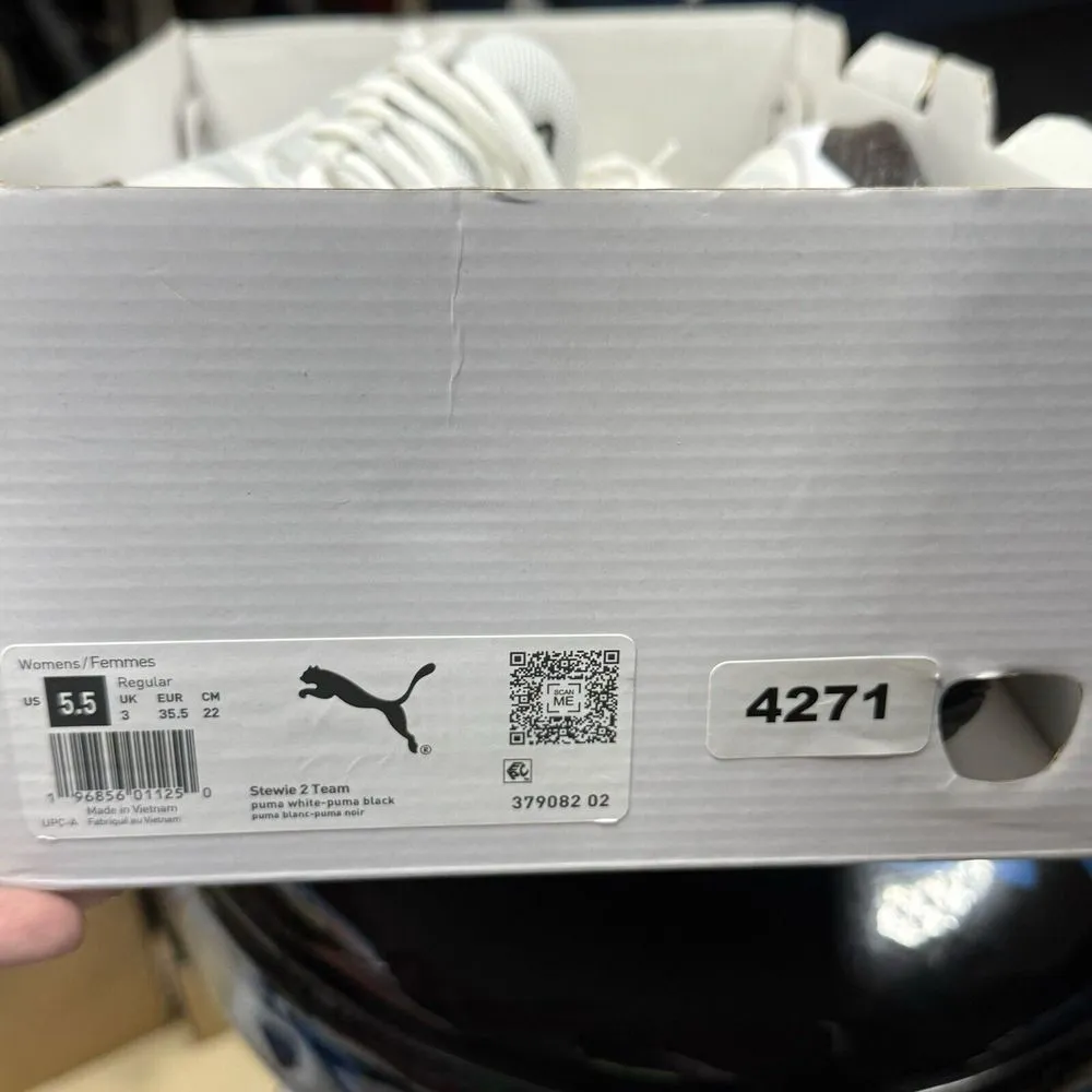 Puma Stewie‎ 2 Team Breanna Stewart White Athletic Basketball Shoes Size 5.5 - Image 7