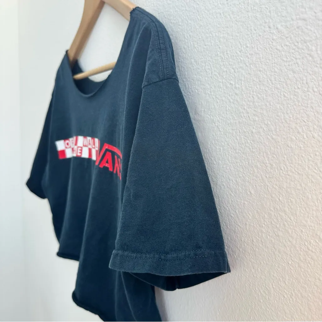 Vans off-the-shoulder cropped top - Image 4