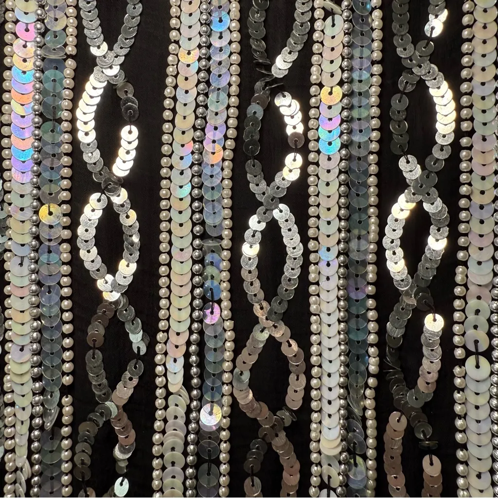 Papell Boutique Evening Black & Silver Blazer - Image 8