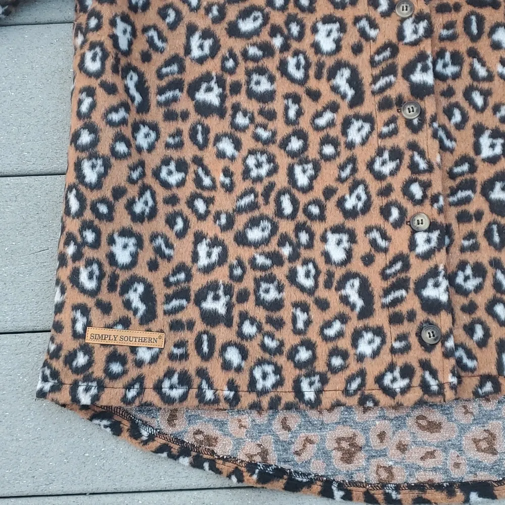 NWT Simply Southern Animal Print Shacket - Image 3