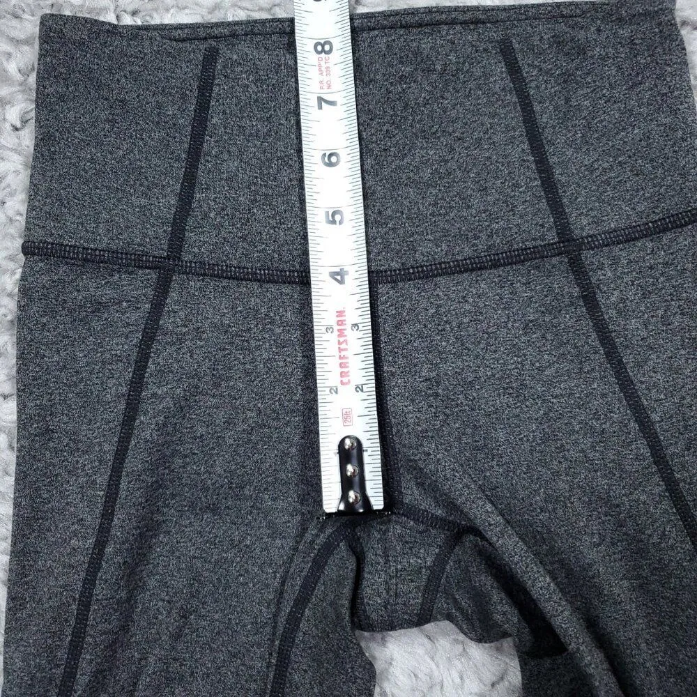 Athleta Women’s Salutation 7/8 Tight Leggings 2XS XXS Gray Black Ankle Tights - Image 10