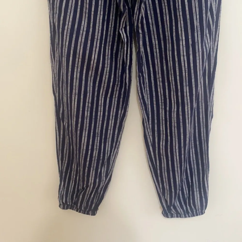 Aerie Blue White Stripe Strapless Jumpsuit size XS/TP - Image 3