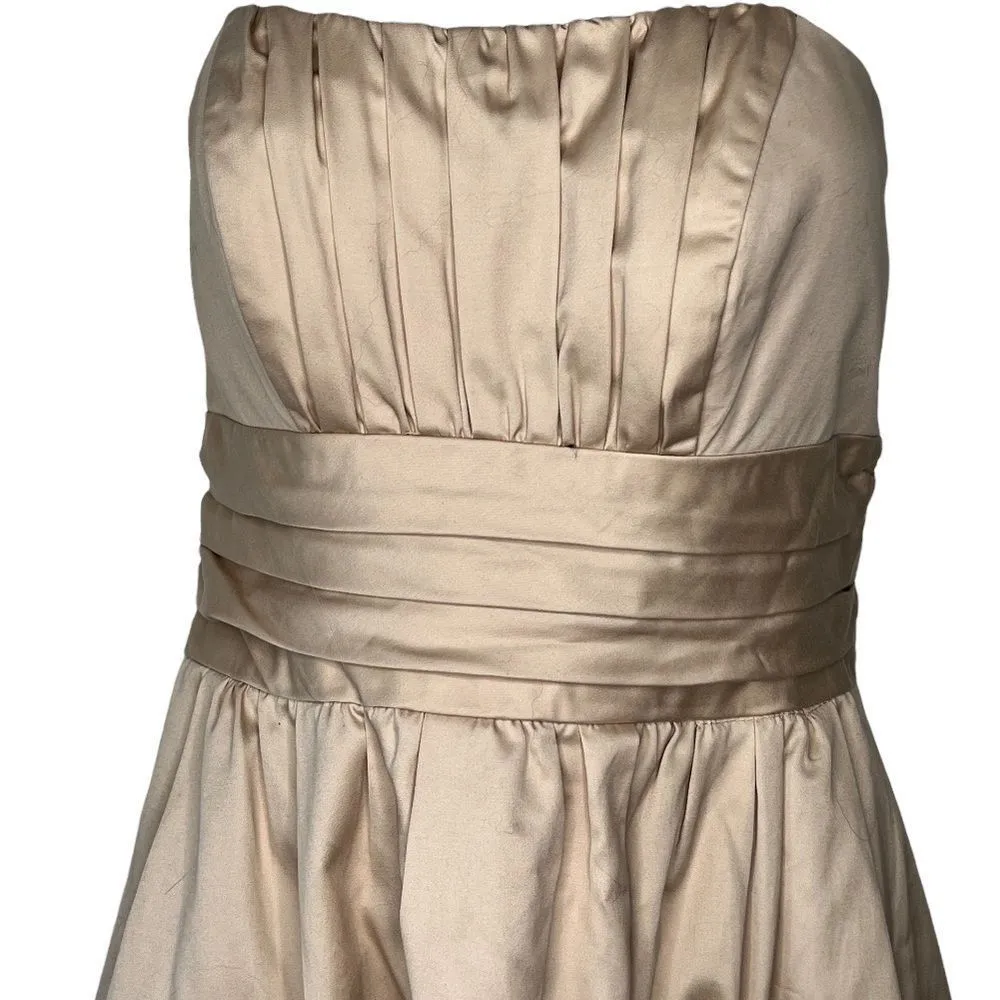 David's Bridal Strapless Dress - Image 2