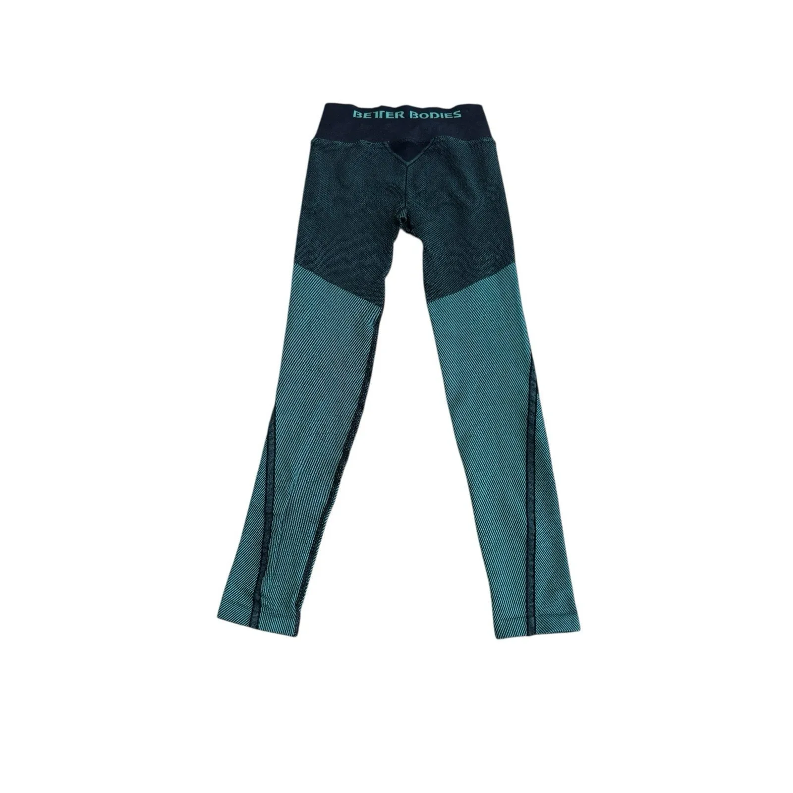 Better Bodies Roxy Seamless Leggings - Teal Green NEW Size Small - Image 4