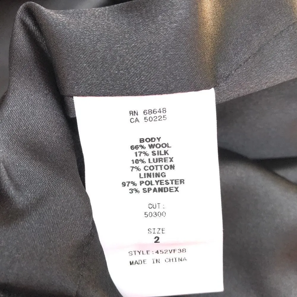 ABS Collection Allen Schwartz One Shoulder‎ Dress - Image 7