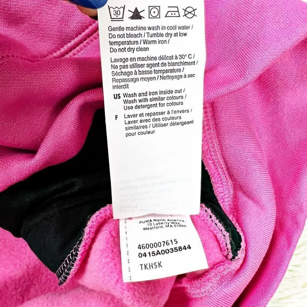Puma Warm Cell Pink Hoodie S - Image 6
