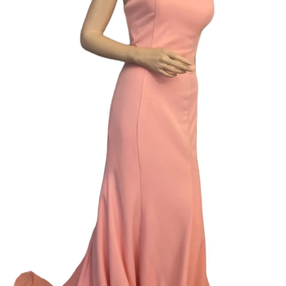 FLAIR NEW YORK PINK / PEACH‎ STRAPLESS FORMAL Size 6 - Image 3