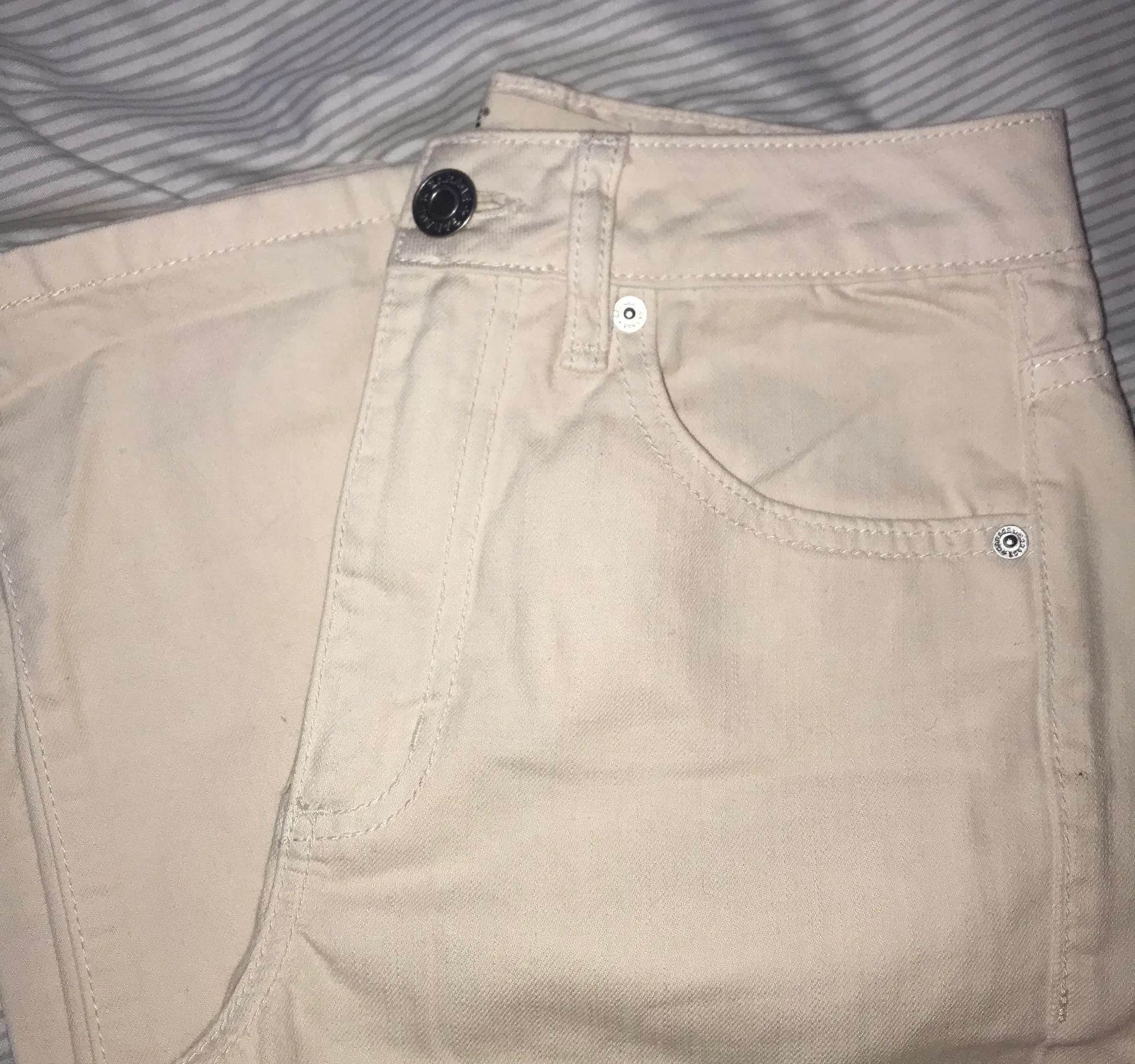 Garage Pale Yellow Mom Jeans - Image 3