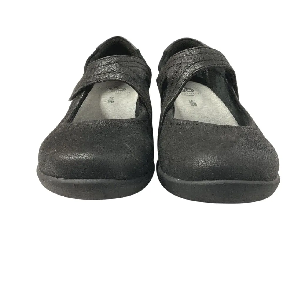 Cloudsteppers by Clarks Mary Jane Comfort Shoes Cushioned Black Size US 9 UK 6.5 - Image 5