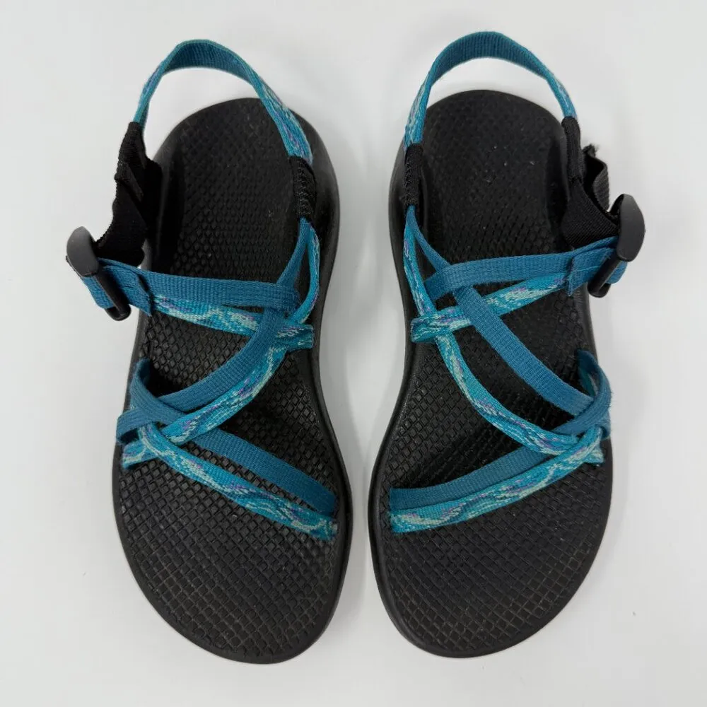 Chaco ZX1 Vibram Yampa Shoes Sandals Women's 6 Blue Outdoor Hiking Camping Comfy - Image 3