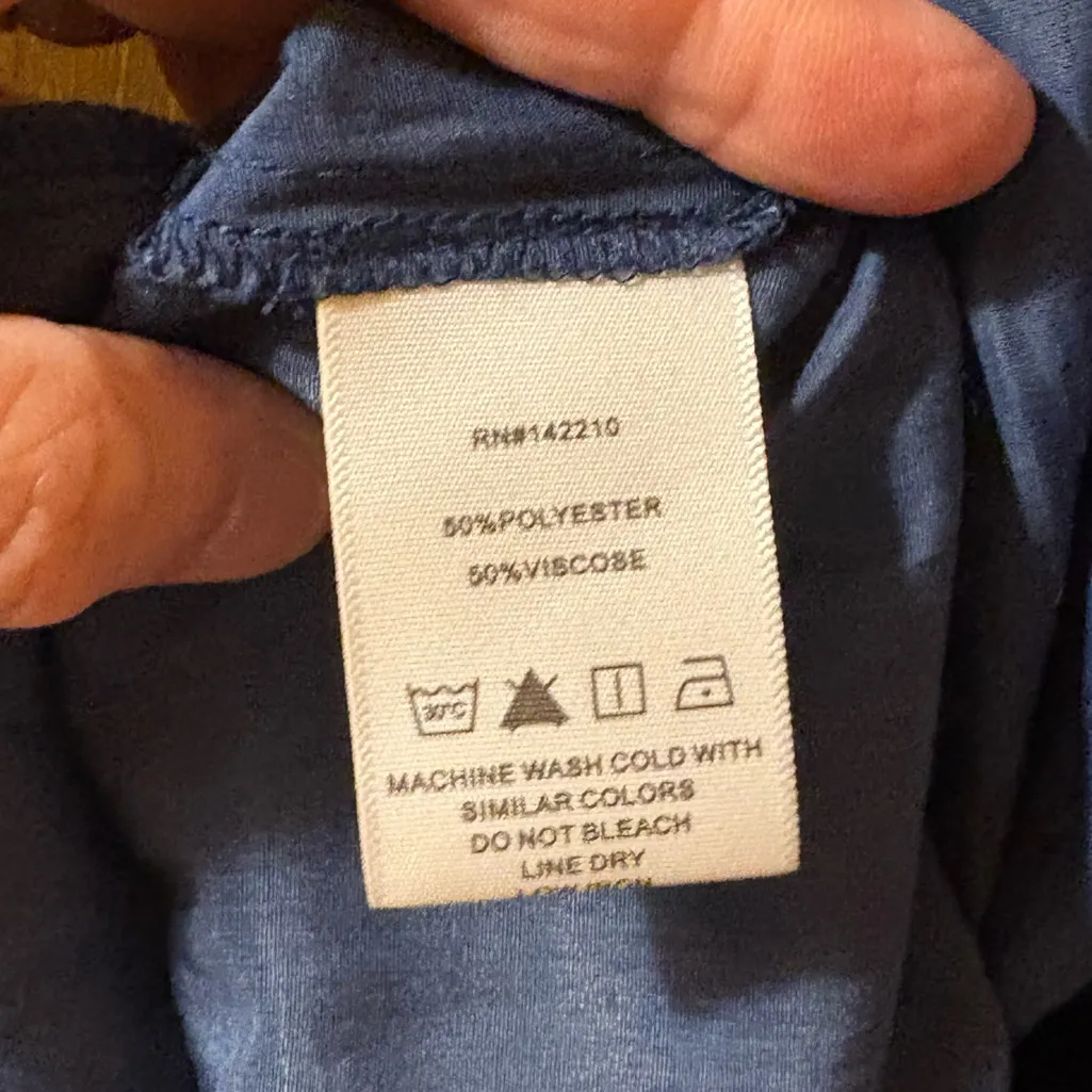 Mersea Tulum Blue Ruffle Dress Size M - Image 11