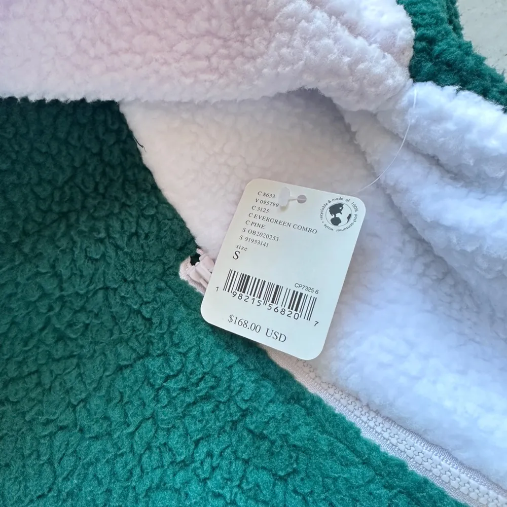 NWT Free People Hit The Slopes Hoodie in Evergreen Combo - Image 8