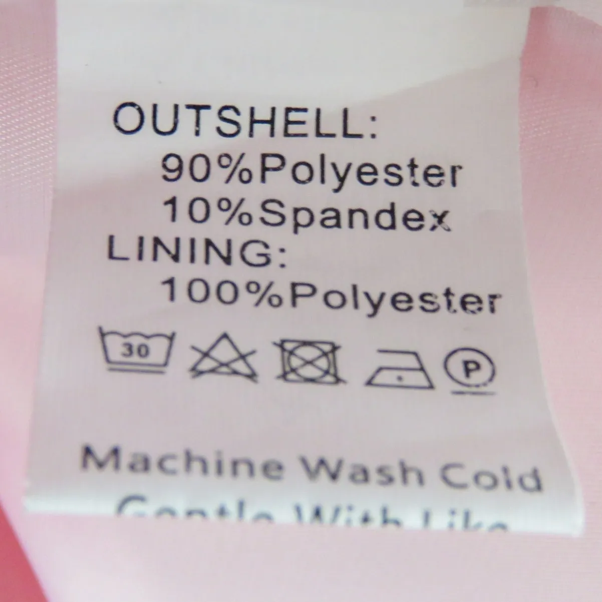 Shein Hot Pink Blazer Jacket Notch Lapel Double Breasted Medium Shoulder Pads - Image 6