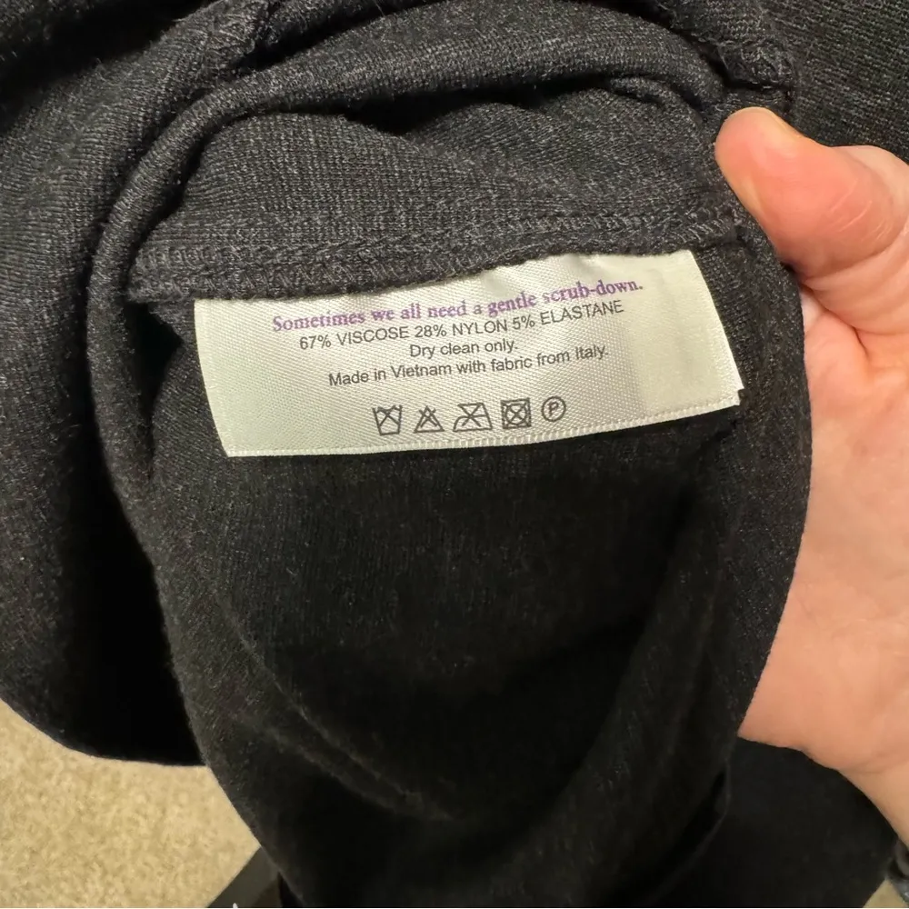 NWT MM LaFleur Size 14 Black Lydia Sheath Dress Stretch Office Neutral High Neck - Image 6