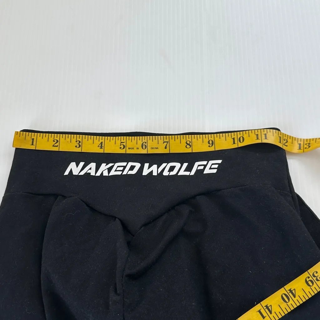 Naked Wolfe Ultra Flare Leggings Black, XS Black - Image 11