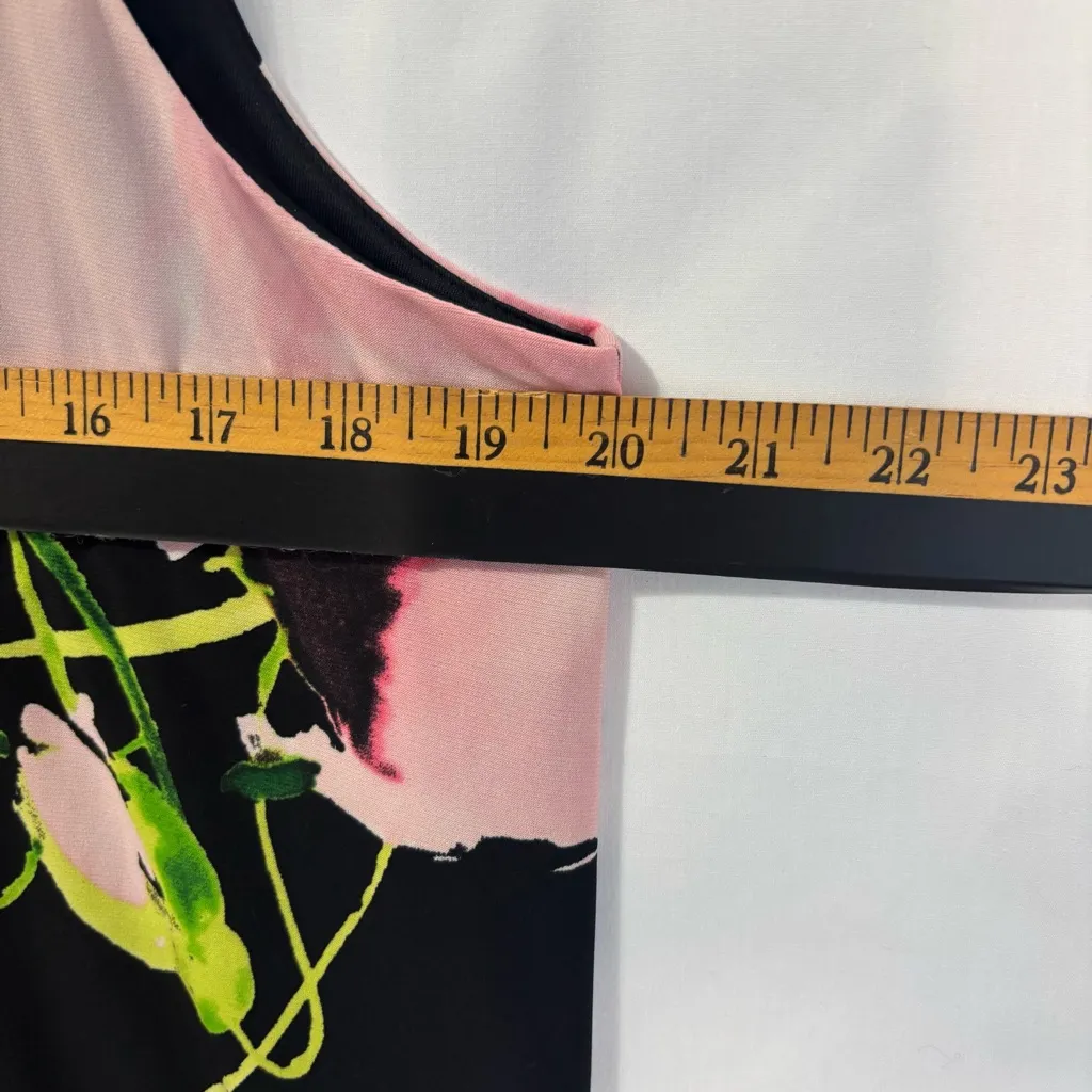 Anne Klein Floral Swing Dress Women’s Sz 12 NWT Boho Romantic Y2K Tropical Gift - Image 6