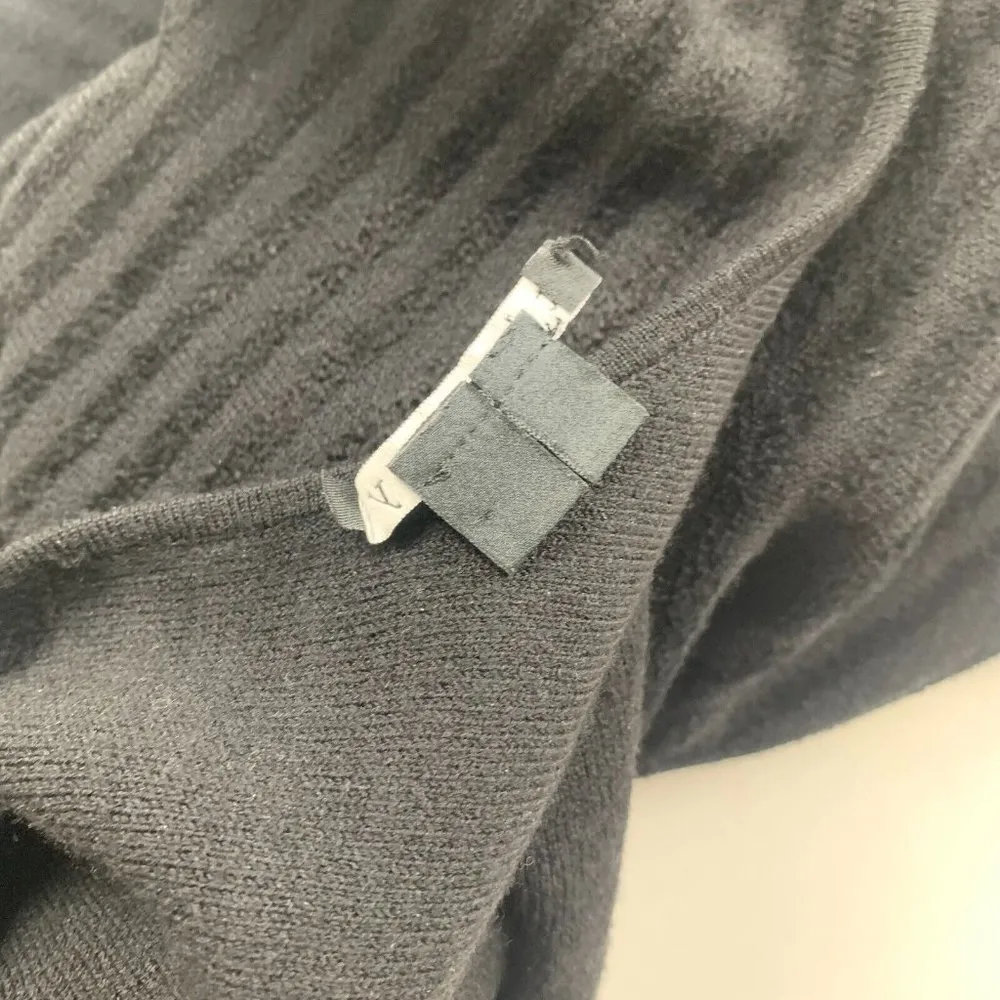 Theory Womens Shirt Dress Black S Codris B Velveen Short Sleeve Round Neck - Image 7