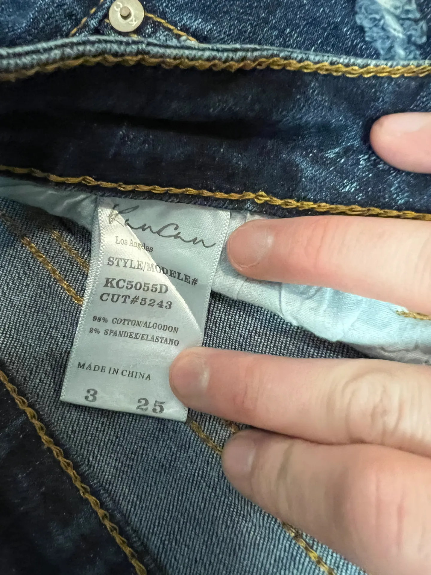 KanCan USA Distressed Jeans - Image 3