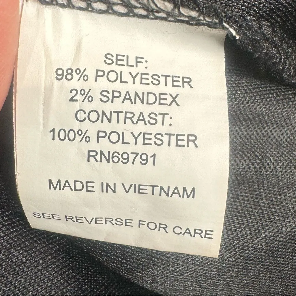 Vintage Rebecca Malone beautiful button down print top with cami size large - Image 8