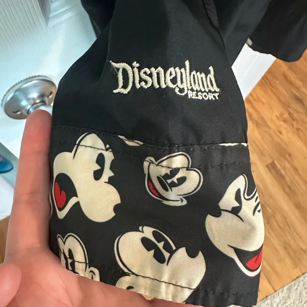 Vintage Mickey Mouse Windbreaker/Jacket with a hood Size 1X - Image 4