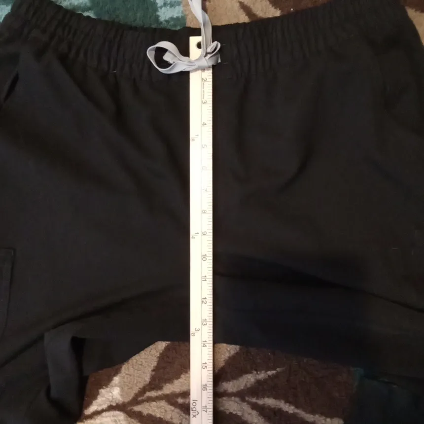 Figs Zamora High Rise Black Joggers Scrub Health Care Womens XL/T - Image 5