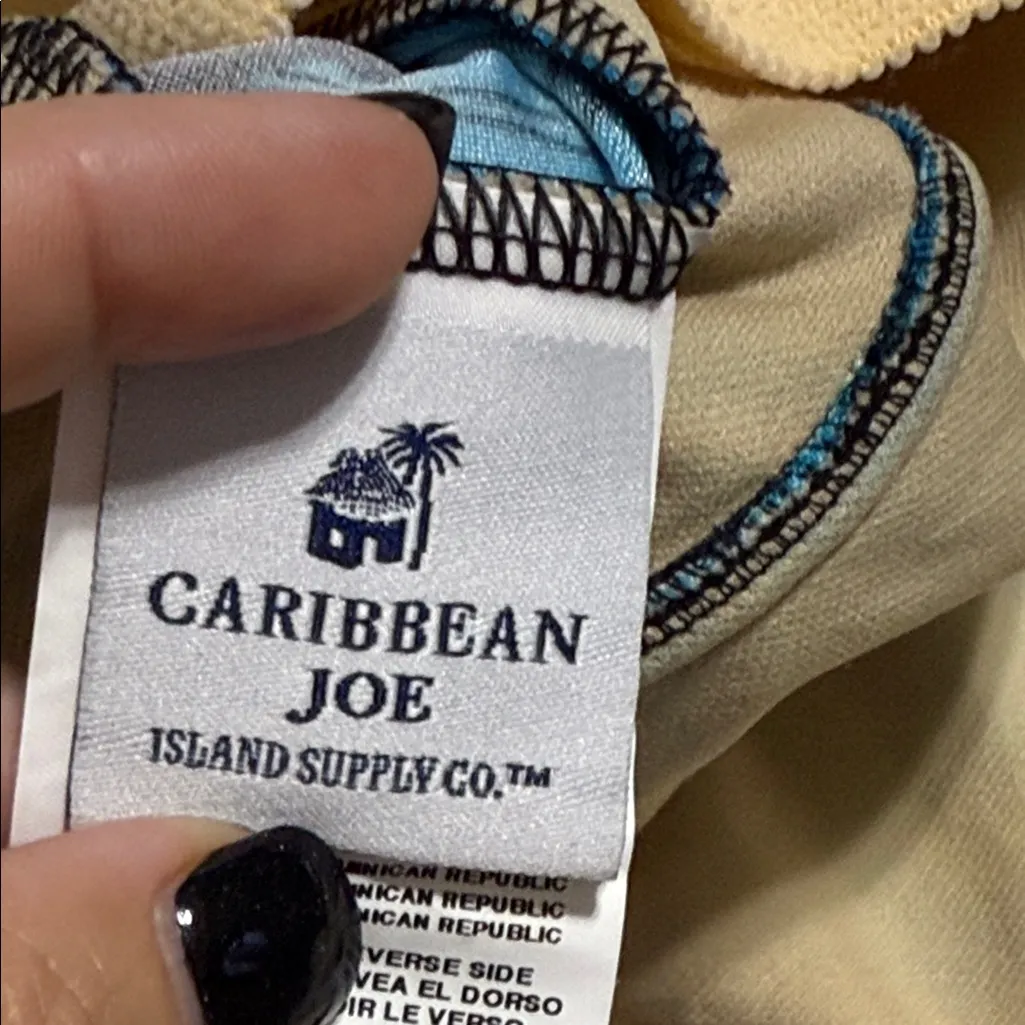 Caribbean Joe Island Supply Co. women’s size 16 floral swim top tankini padded - Image 8