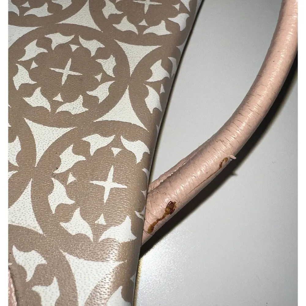 Kate Spade Mistic Bow Thong Sandals Womens Size 9.5 Pale Pink Leather - Image 4