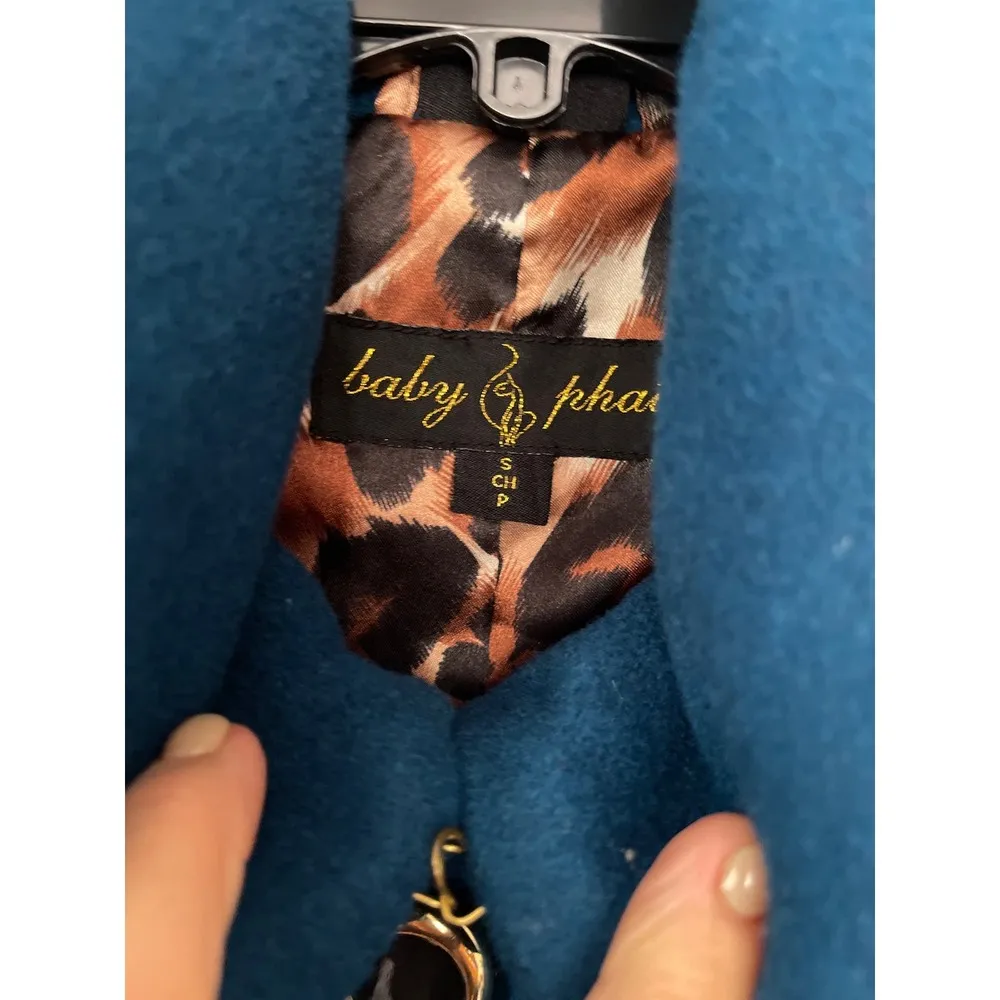 Y2K Baby Phat Wool blend trench coat Small - Image 3