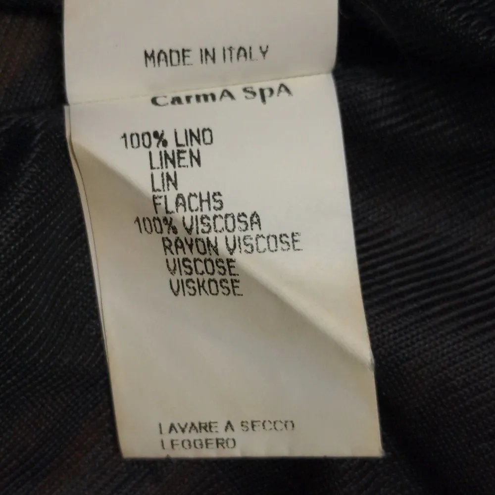 Castelbajac Womens Shift Dress Black Striped One Shoulder Flutter Hem Italy 42 Size undefined - Image 11