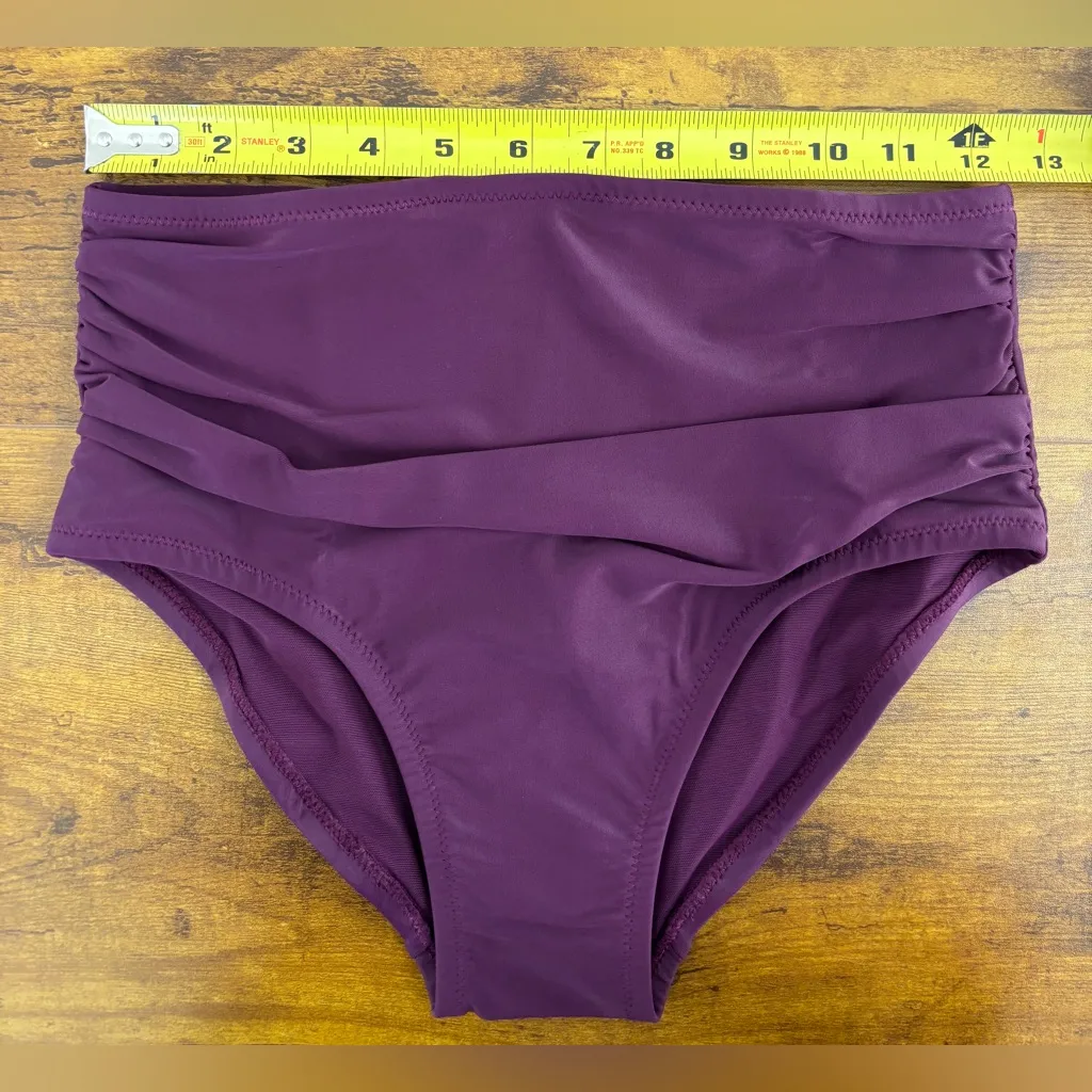 NWT Universal Standard Deep Pansy Purple The Bikini Brief Women's 3XS (2-4 / S) - Image 5