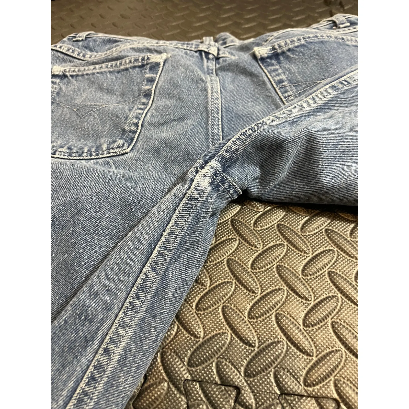 Vintage Y2K Parasuco Jeans Extreme Fit‎ Flare Wide Leg Jeans Size 13, fits US 30 Black - Image 7