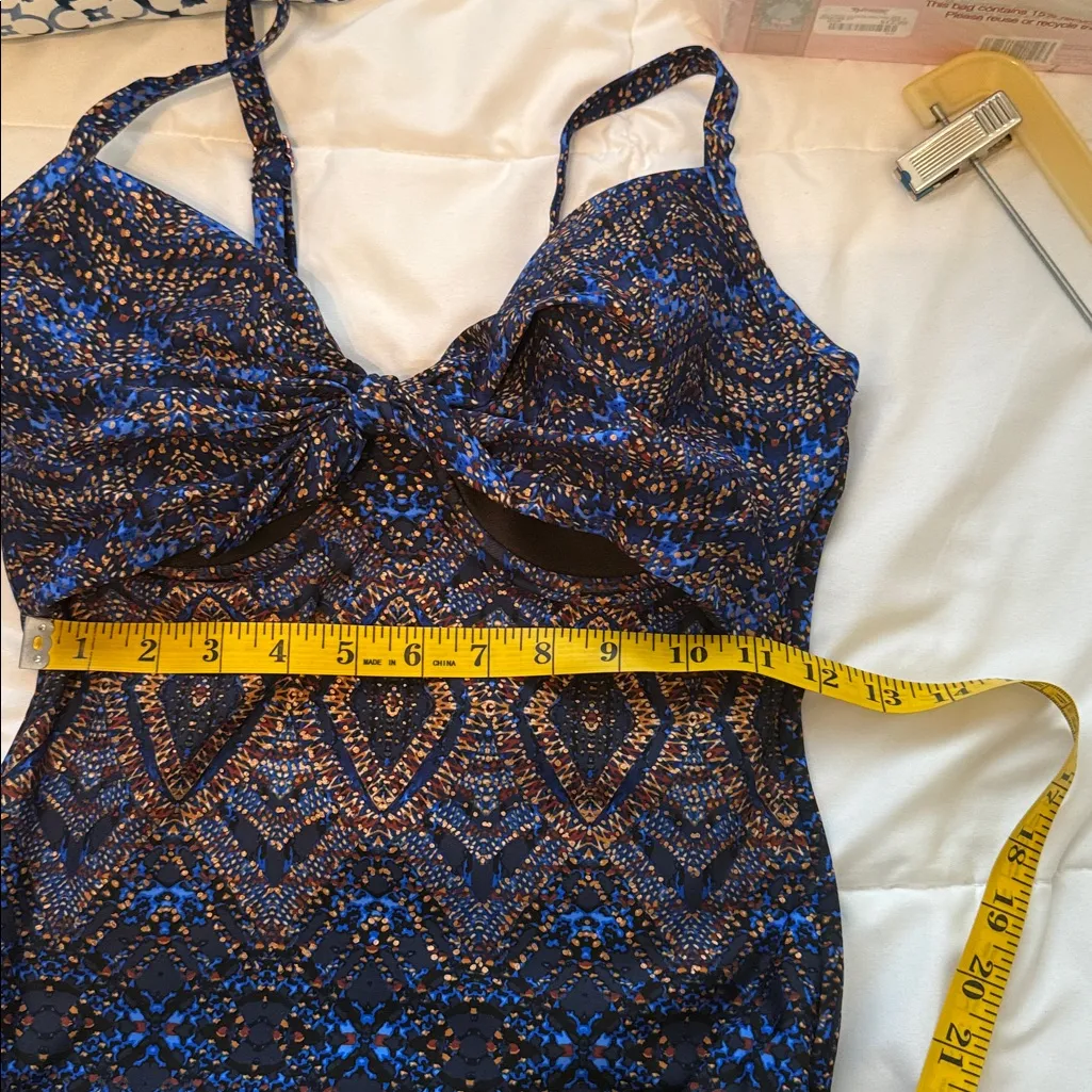 NWT Miraclesuit Thebes Bette One Piece Multi Color, Size 8 - Image 13