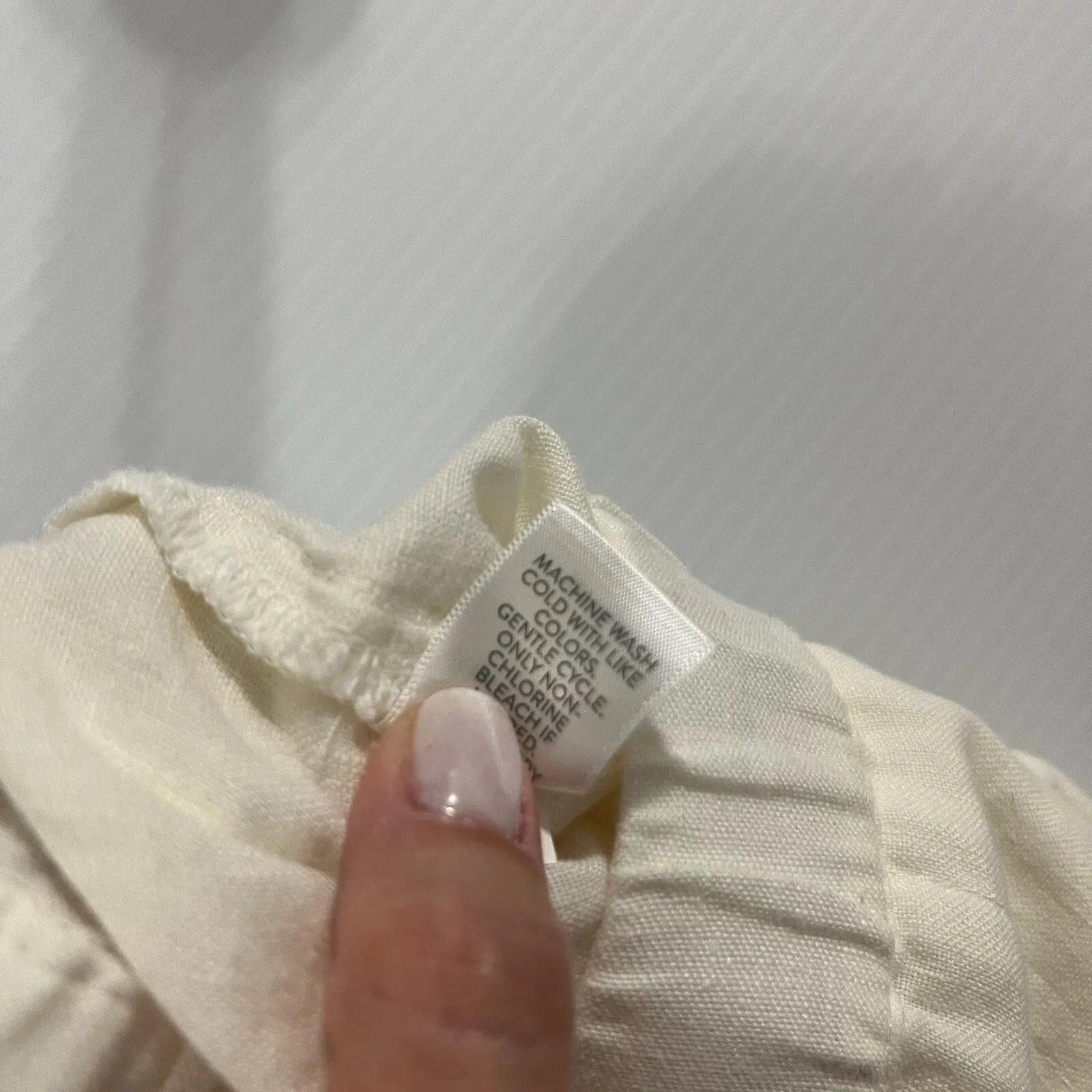 Pure Jill Linen Pants Womens Roll - Image 6