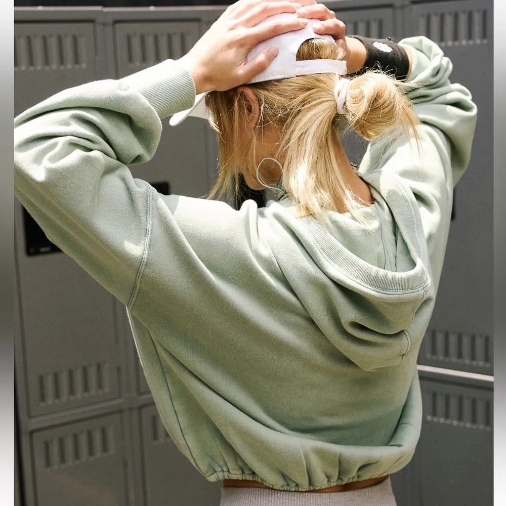 EUC FP Movement Shelter Hoodie sold out color Frosted Mint - Image 2