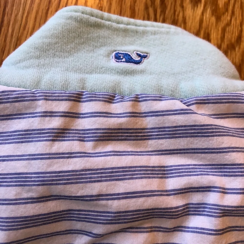Vineyard vines mint green quarter zip pullover XS - Image 6