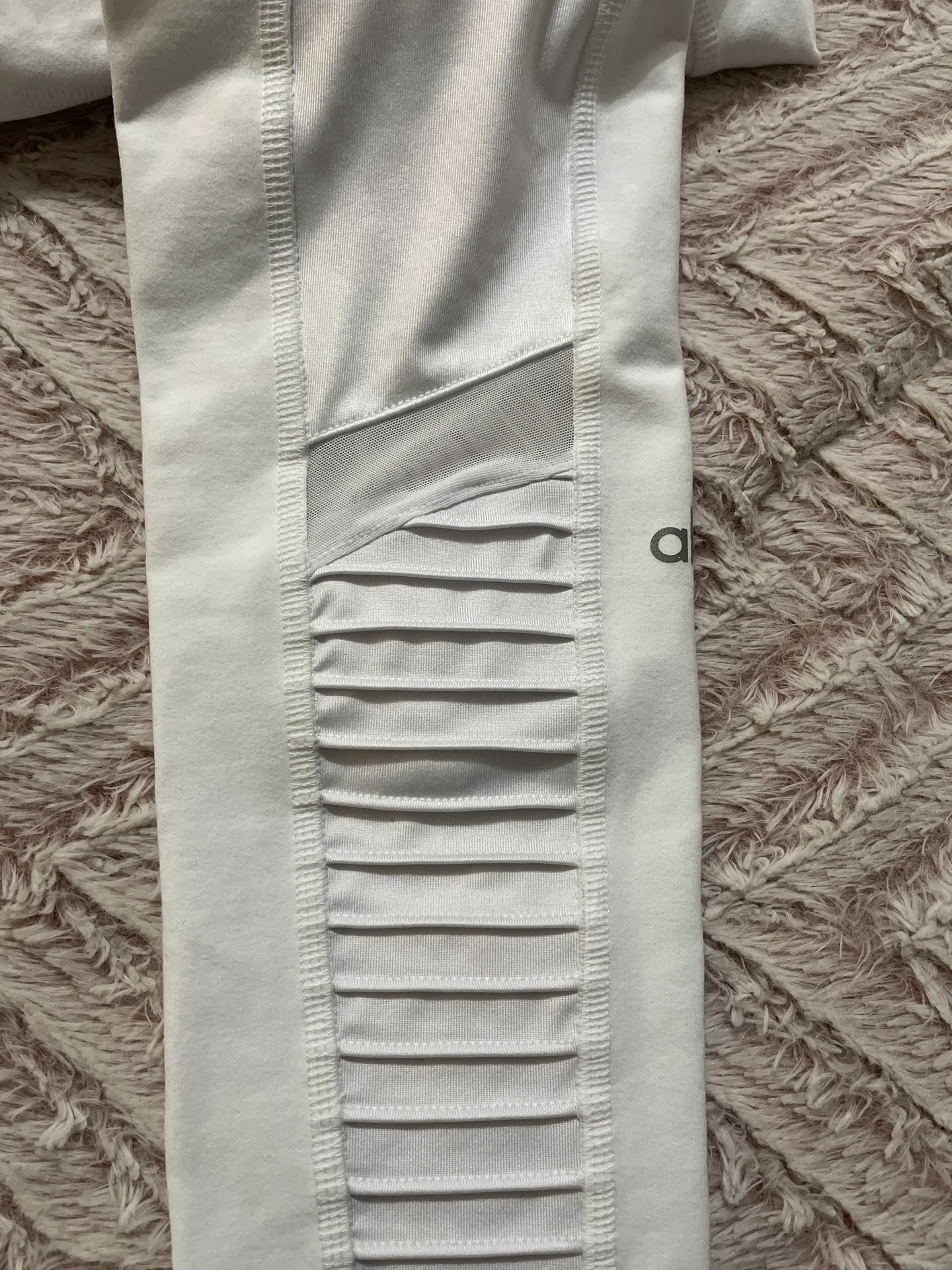 Alo White Leggings - Image 5