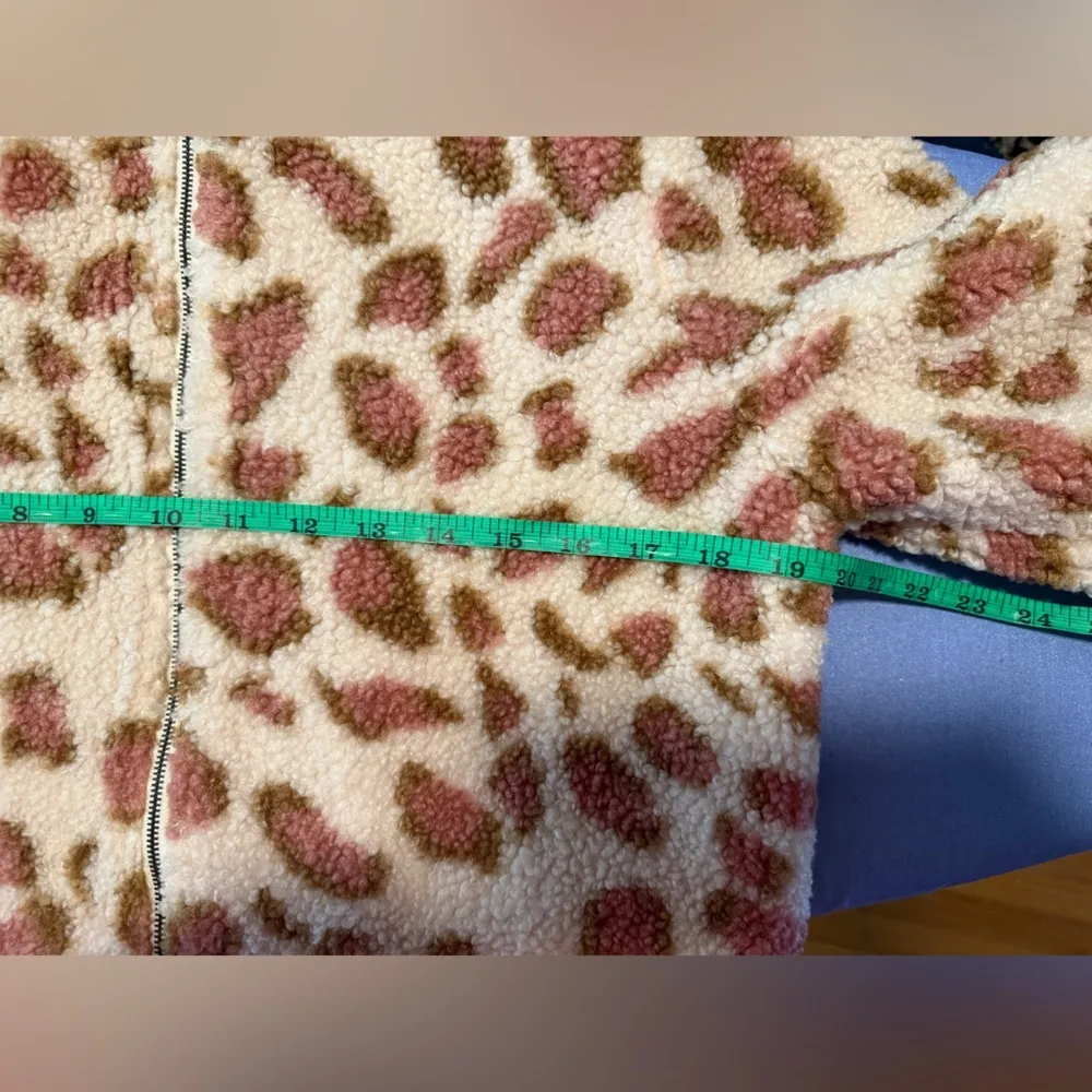 Andree by Unit  Leopard Teddy Jacket - Image 4