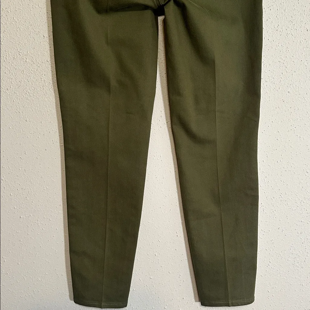 Talbots Flawless High Rise Jegging Ankle Skinny Jeans Olive Green Womens Size 6 - Image 17