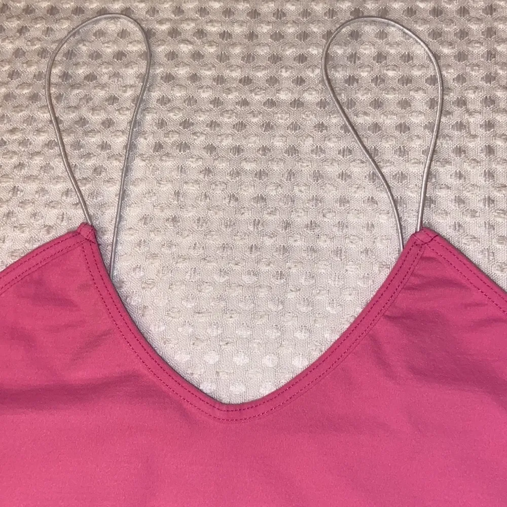 NEW! FREE PEOPLE INTIMATELY XS/S PINK Skinny Strap Seamless Brami Cami Bralette - Image 4