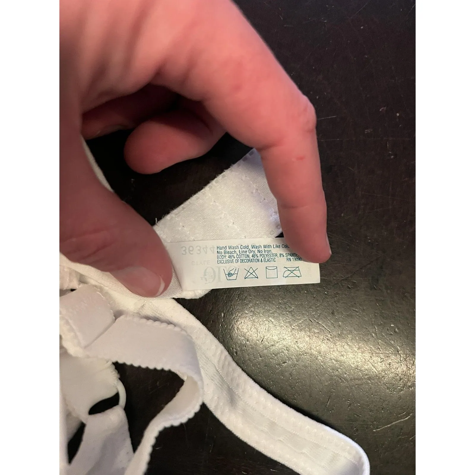 Vintage Olga Baby N Me Nursing Bra Womens 34C White Maternity Underwire Seamless Size undefined - Image 7