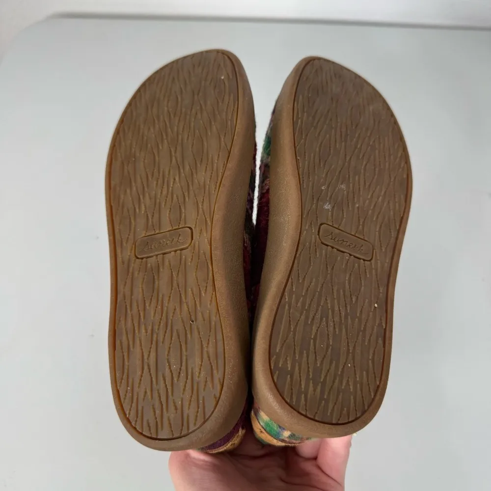 SANUK Nice Bootah Womens Wool Blend Slip On Winter Boots Size 6 - Image 6