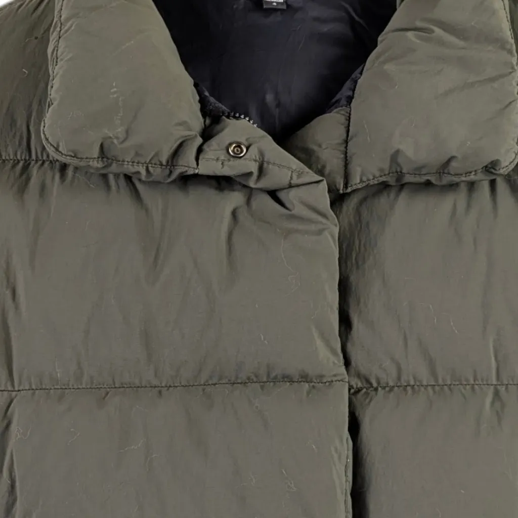 James Perse Yosemite Down Puffer Vest Olive Green Size 4 US XL  F329 - Image 5